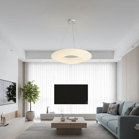 Modern Semi Flush Mount Chandelier
