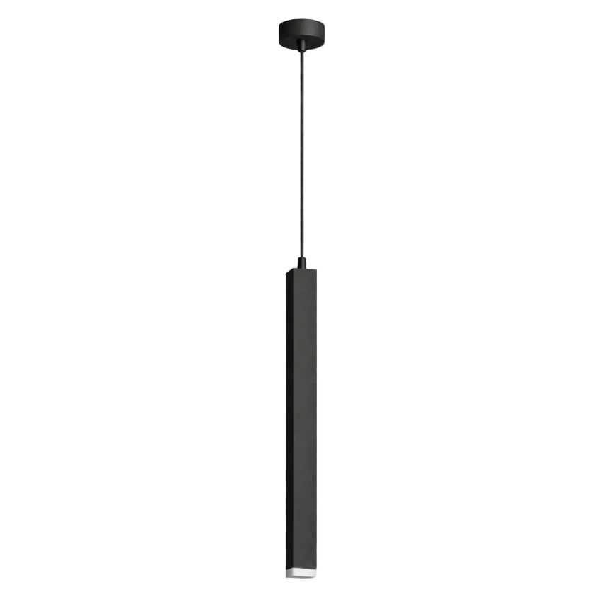 Simple Rectangular Style Cylinder Pendant Light