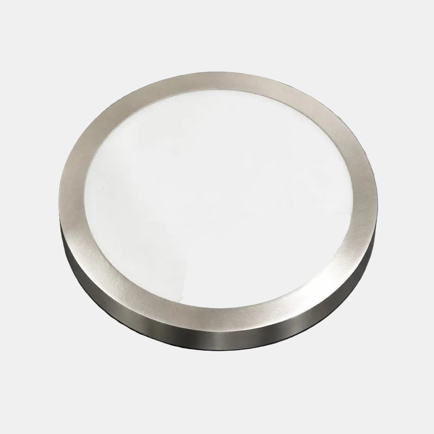 Modern Round Downlight With Brushed Finish