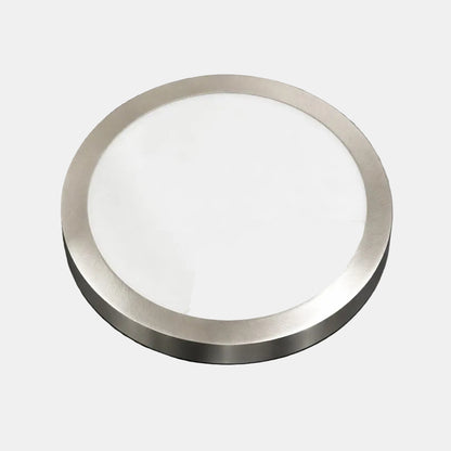 Modern Round Downlight With Brushed Finish