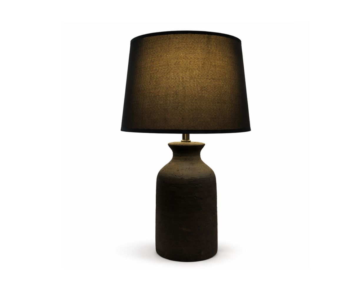 Modern Basalt Hearth Table Lamp
