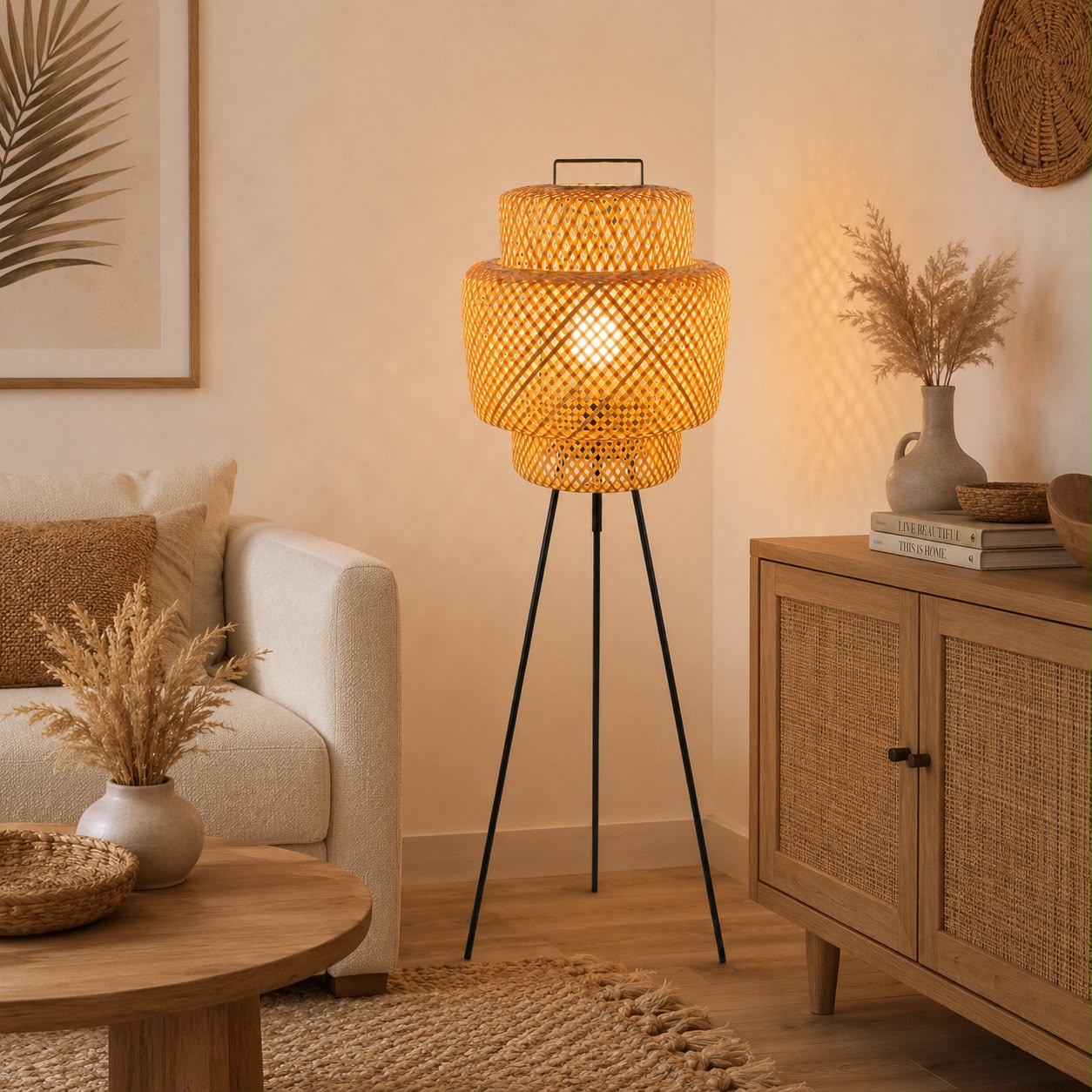 Bamboo double layer Head