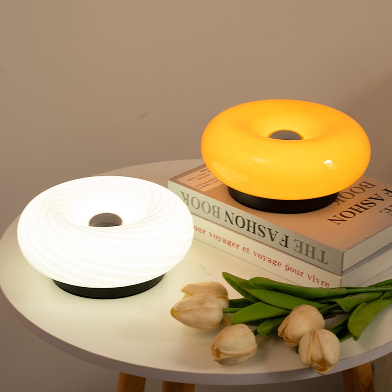 Halo Swirl Rechargeable Table Lamp