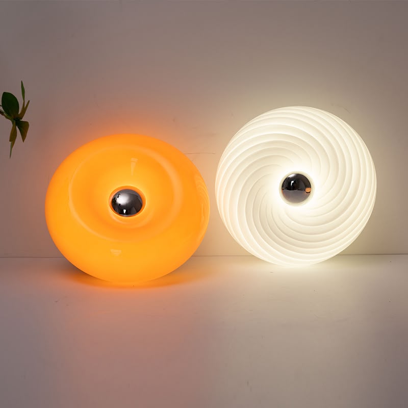 Halo Swirl Rechargeable Table Lamp