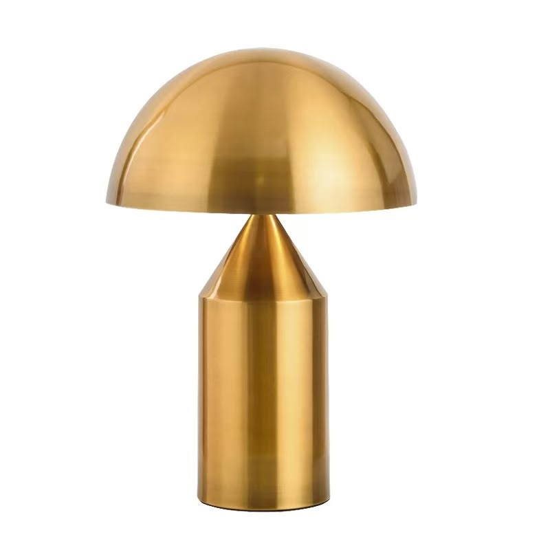 Lumiere Golden Cap Table Lamp
