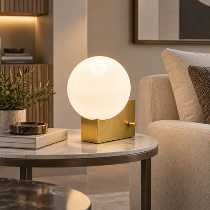 Luxury Glass Table Lamp