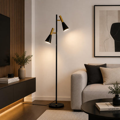 Orbelle Double Head Floor Lamp