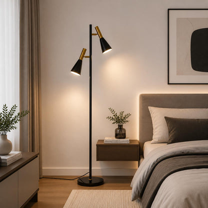 Orbelle Double Head Floor Lamp