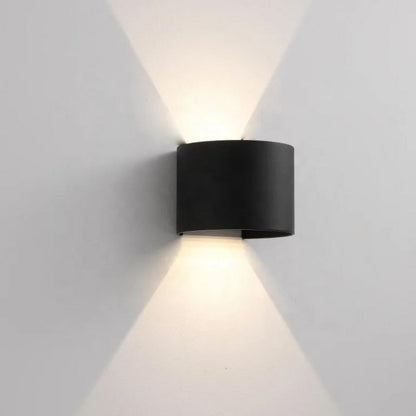 Wall Lamp Adjustable Beam Angle Round Shape