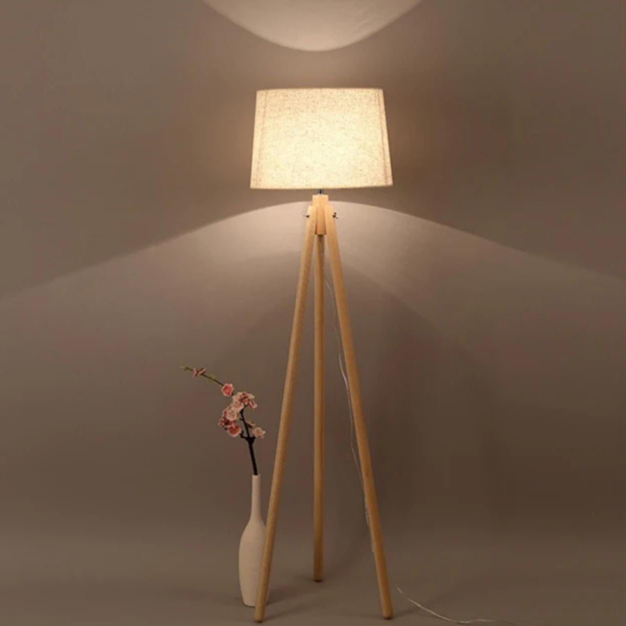 Antique Floor Lamp Tripod