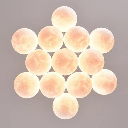 Moon Ball Chandelier