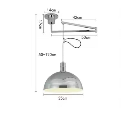 Adjustable Swing Arm Pendant Light