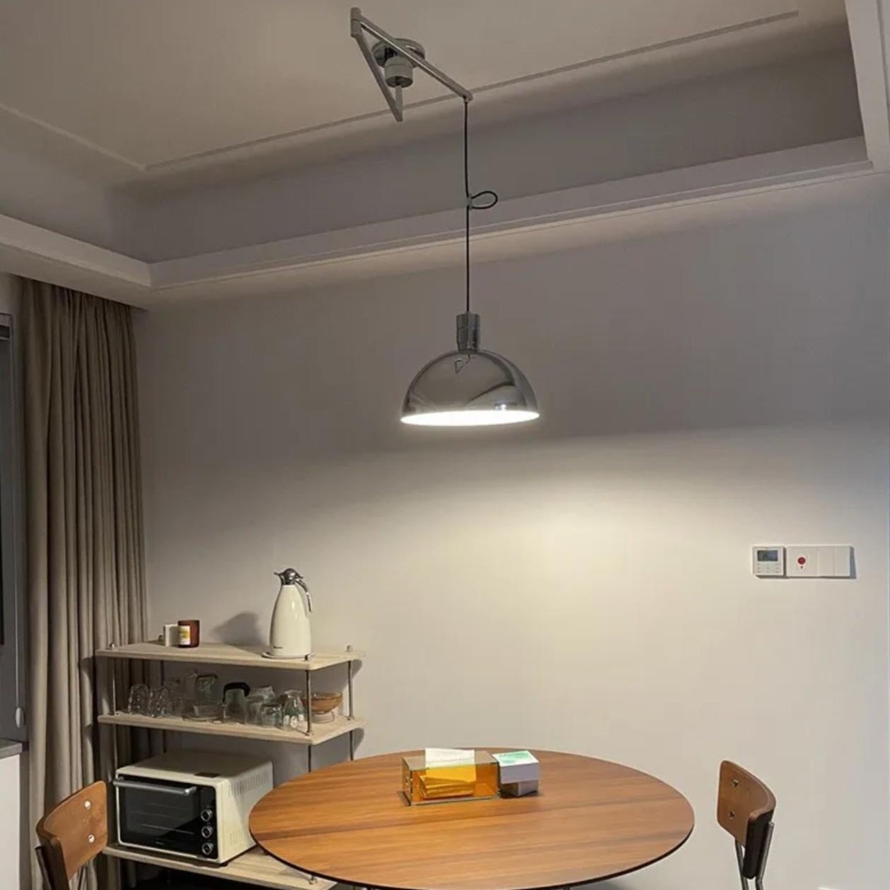 Adjustable Swing Arm Pendant Light