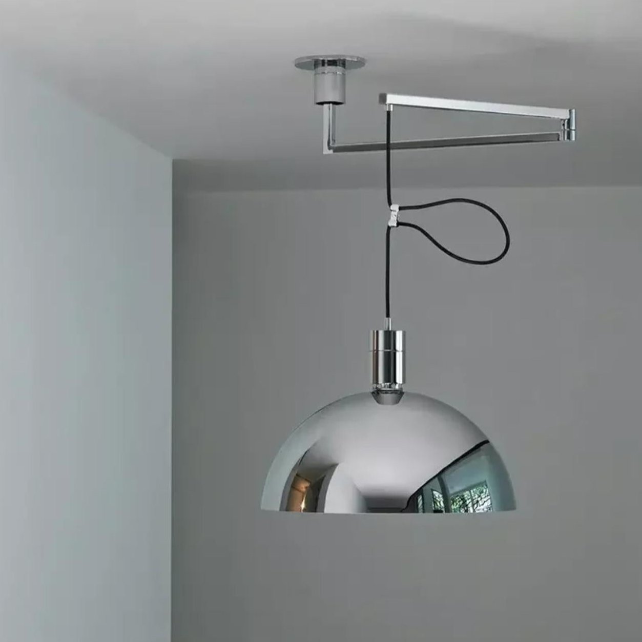 Adjustable Swing Arm Pendant Light