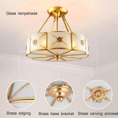 Flower Ceiling Round Chandelier