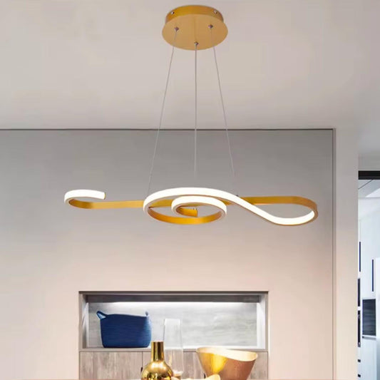 Musical Led Note Shape Chandelier