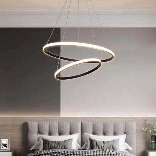 Double Rings Led Chandelier