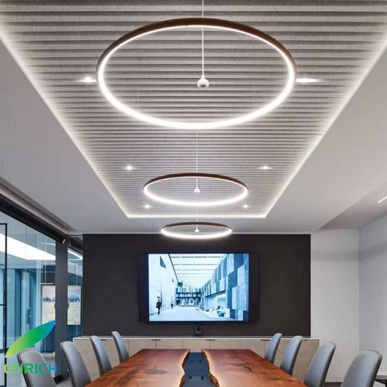 Single Ring Led Chandelier