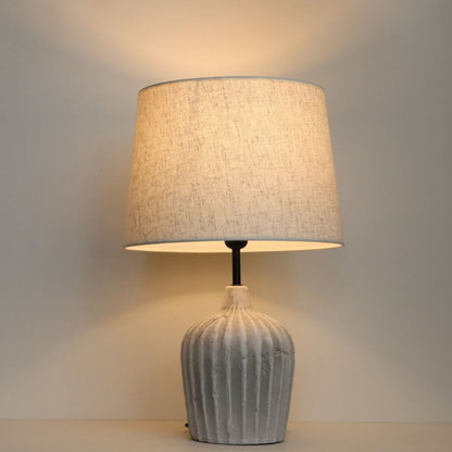 Aligned Concrete Ceramic Table Lamp