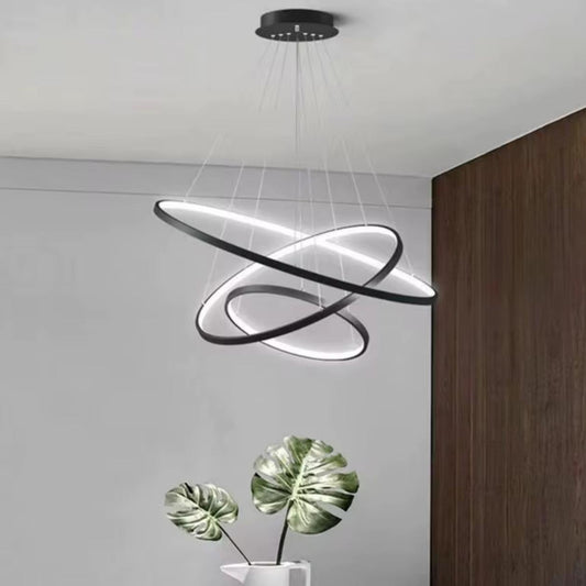 Luxury Led Circles Chandelier