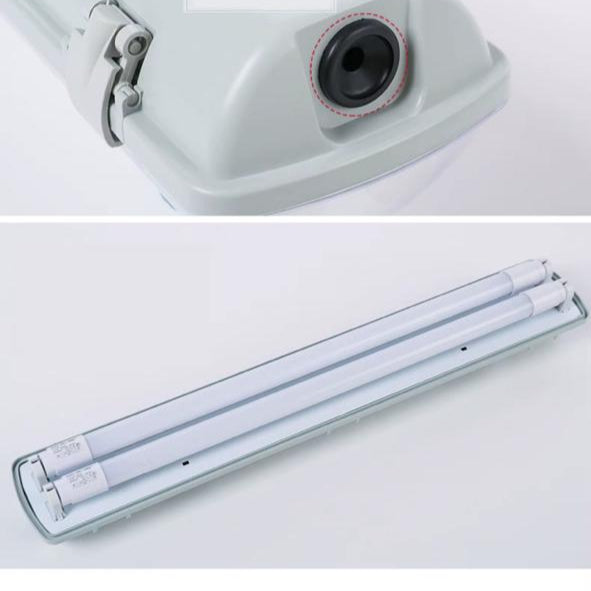 Empty Tube Light Fixture Waterproof