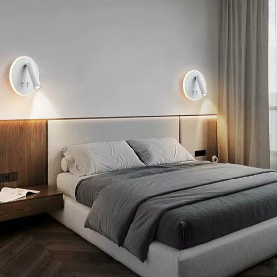 Decorative Wall Lamp Round Shape With Switch
