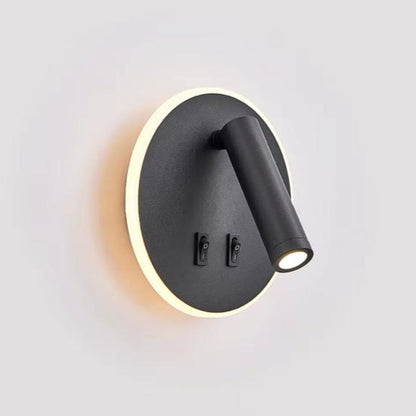 Decorative Wall Lamp Round Shape With Switch