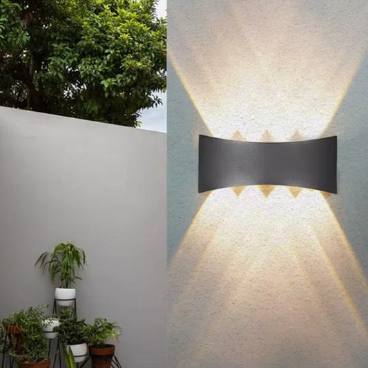 Modern Wall Lamp Up-Down Curve Shape