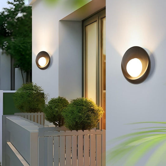 Round Shell Wall Lamp