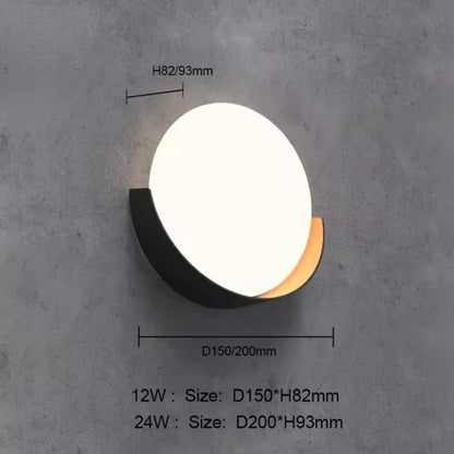 Modern Hat shape Led Wall Lamp