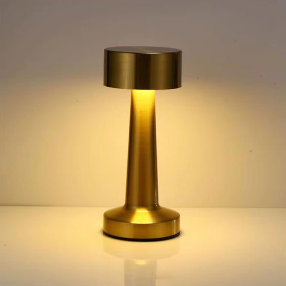 Flat Head Short Rechargeable Table Lamp
