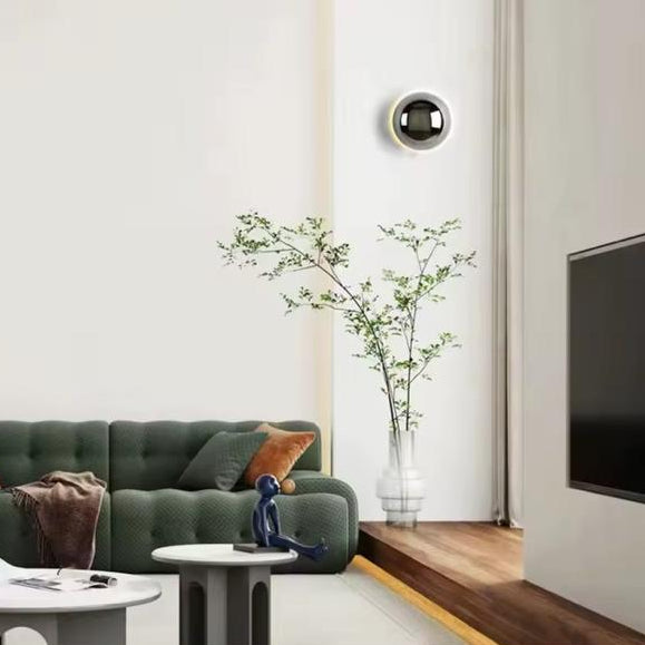 Luxury Buttons Mirror Wall lamp