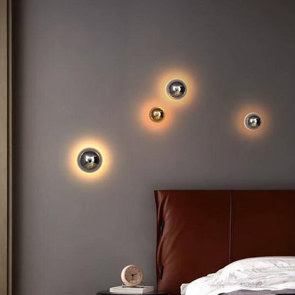 Luxury Buttons Mirror Wall lamp
