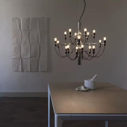 Modern Mini Candles Chandelier