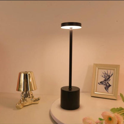 Flat Head Long Rechargeable Table Lamp