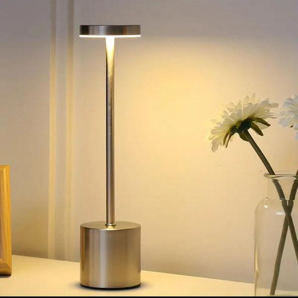 Flat Head Long Rechargeable Table Lamp