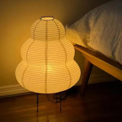 Snowman Japanese Table Lamp