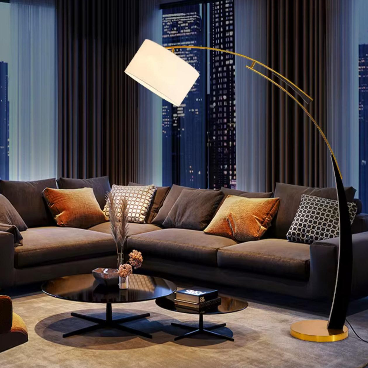 Luxury Arc Modern Floor Lamp