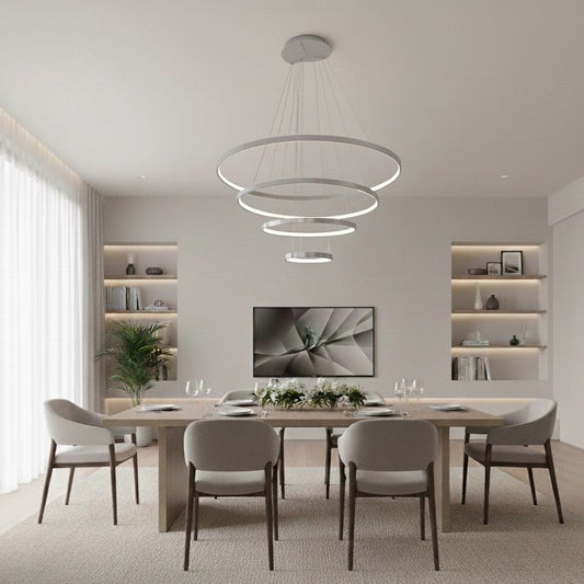 Modern Led Rings Chandelier