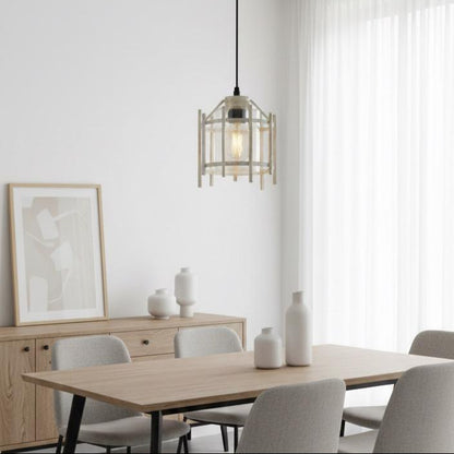 Modern Cage Pendant Light