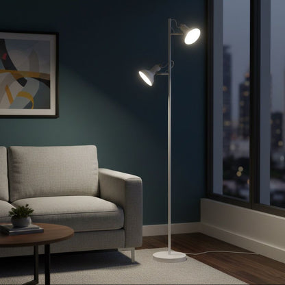 Roxie Double Head Floor Lamp