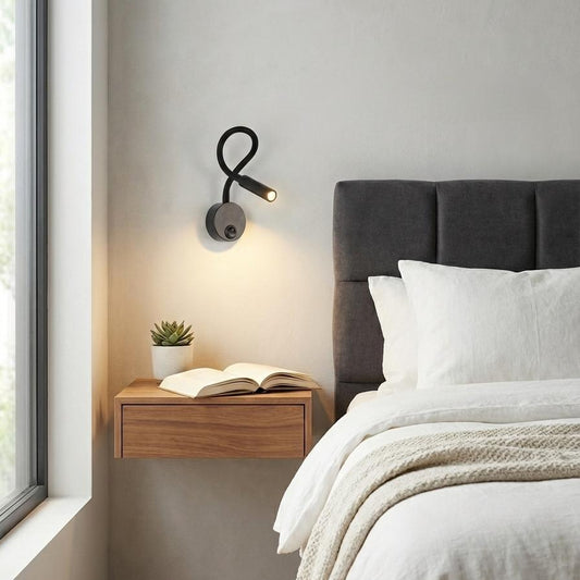 Modern Flexible Reading Light With Switch