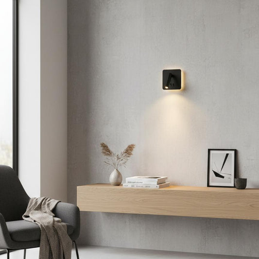 Decorative Wall Lamp Square Shape With Switch