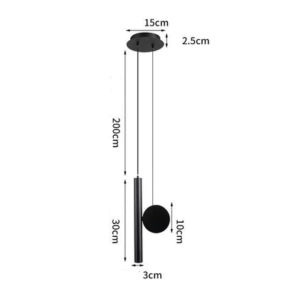 Slipping Sphere Pendant Light