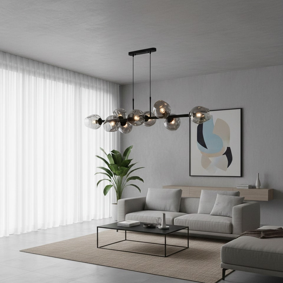 Modern  Glass Balls Chandeliers