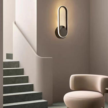 Adjustable Oval Led Wall Lamp