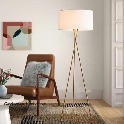 Creative Cross Tripod Floor Lamp