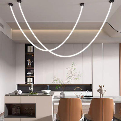 Modern Flexible Led Hanging Pendant Light