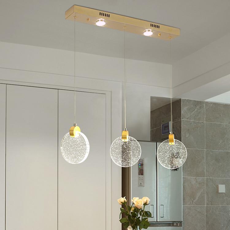 Modern Crystal Ring Chandelier