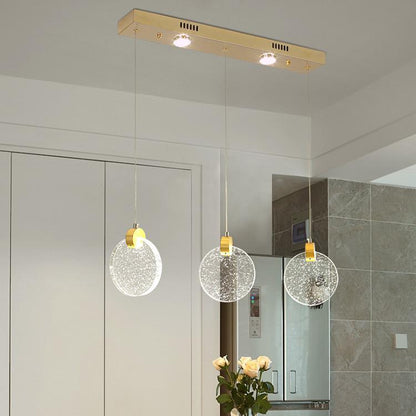 Modern Crystal Ring Chandelier